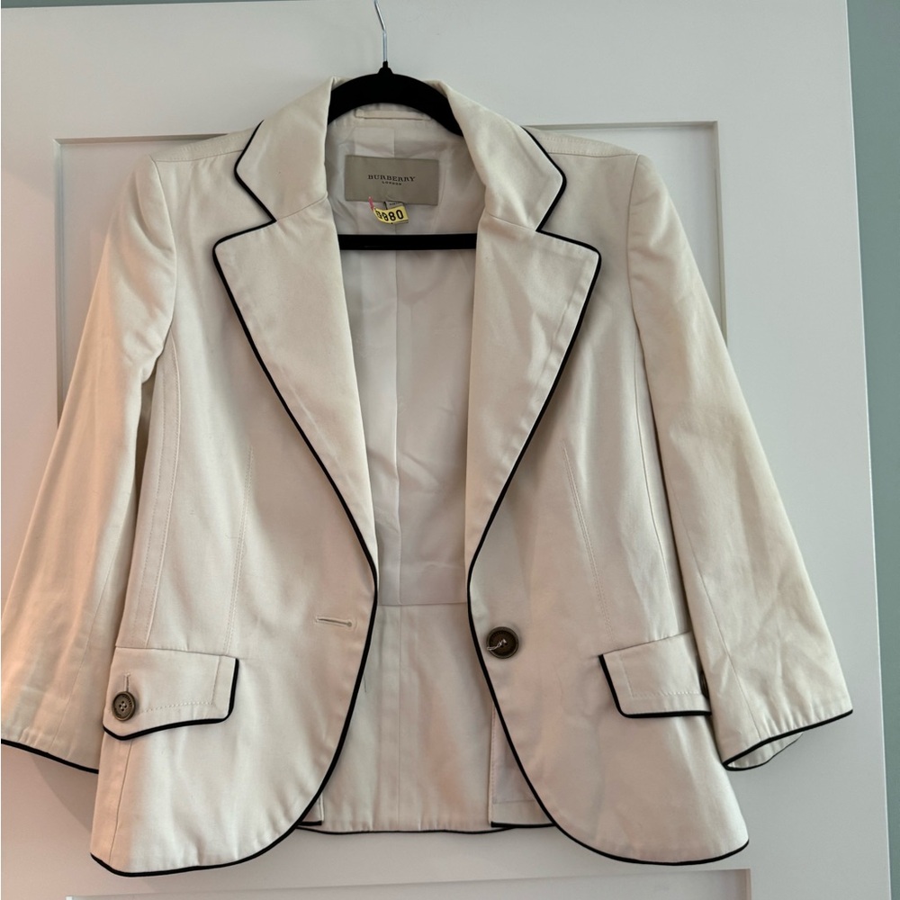 3/4 sleeve Burberry Jacket